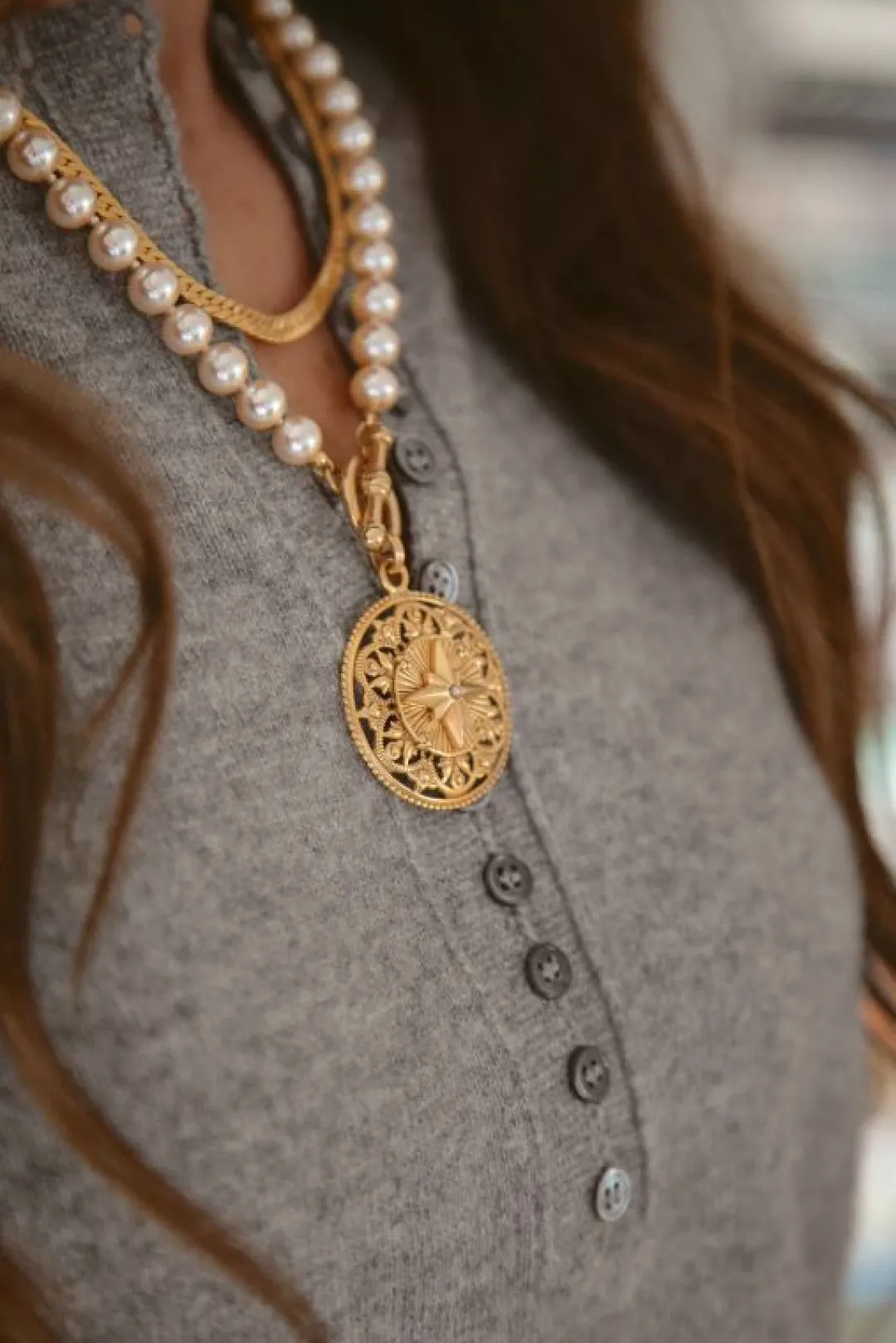Brinker & Eliza North Star Necklace