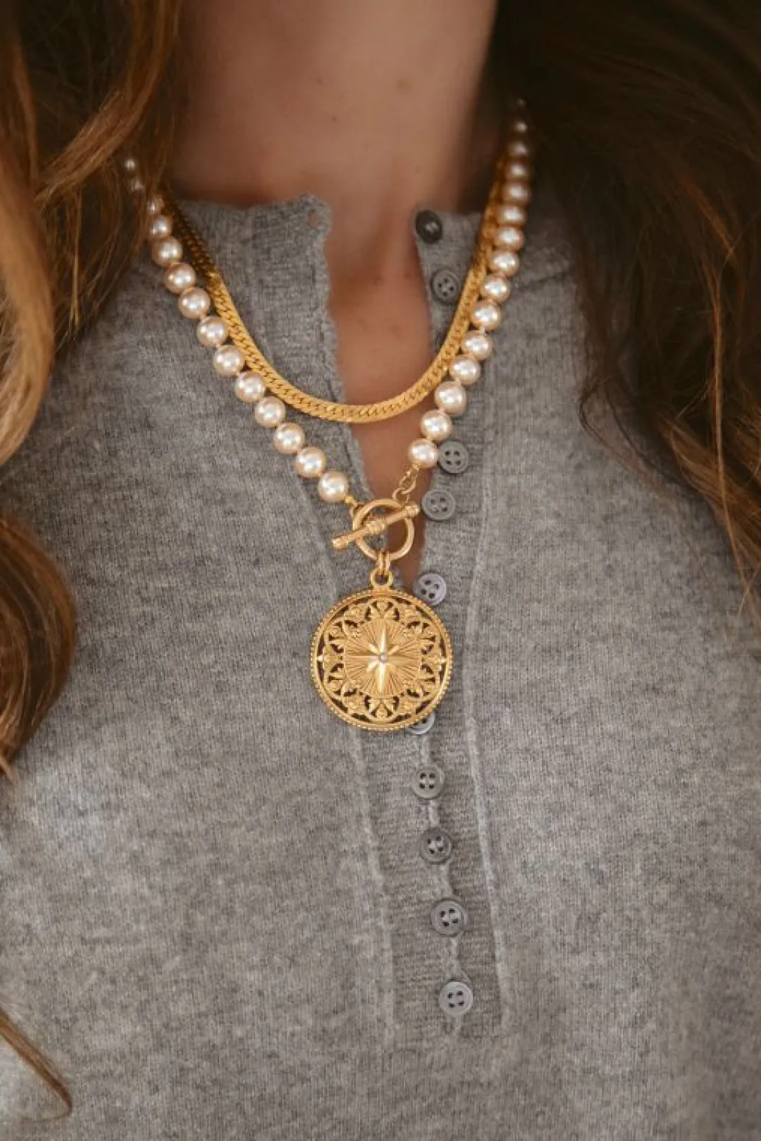 Brinker & Eliza North Star Necklace