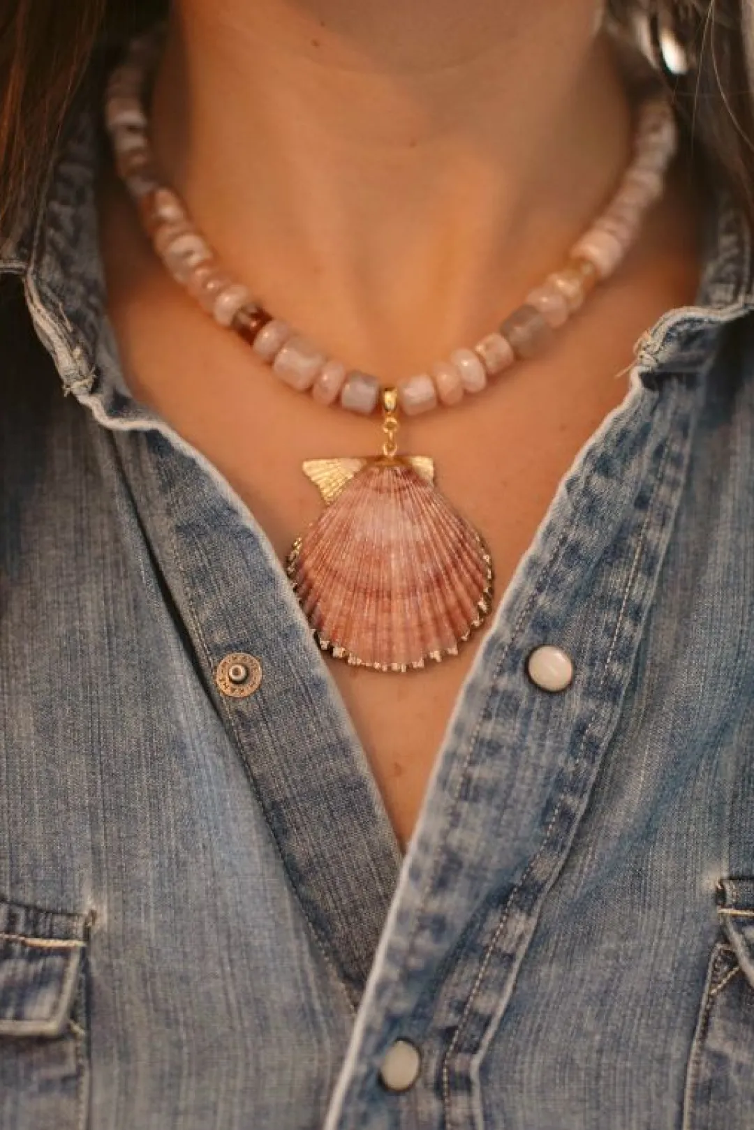 Brinker & Eliza Paprika Necklace