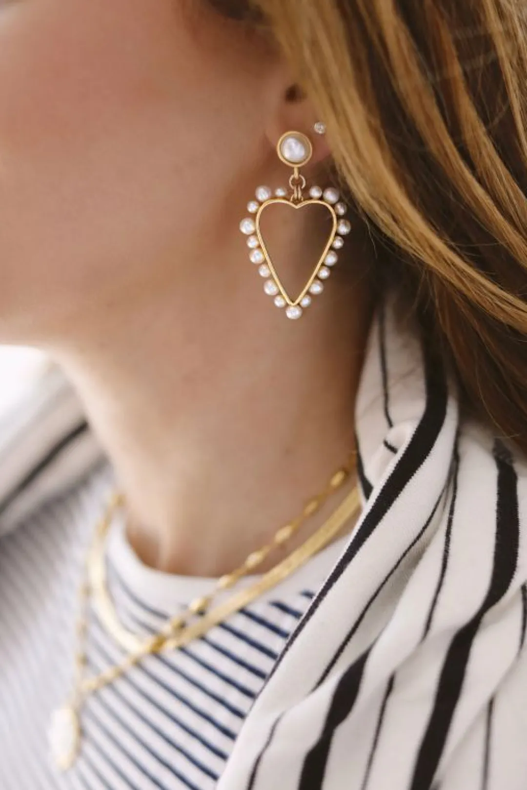Brinker & Eliza Pearla Earrings