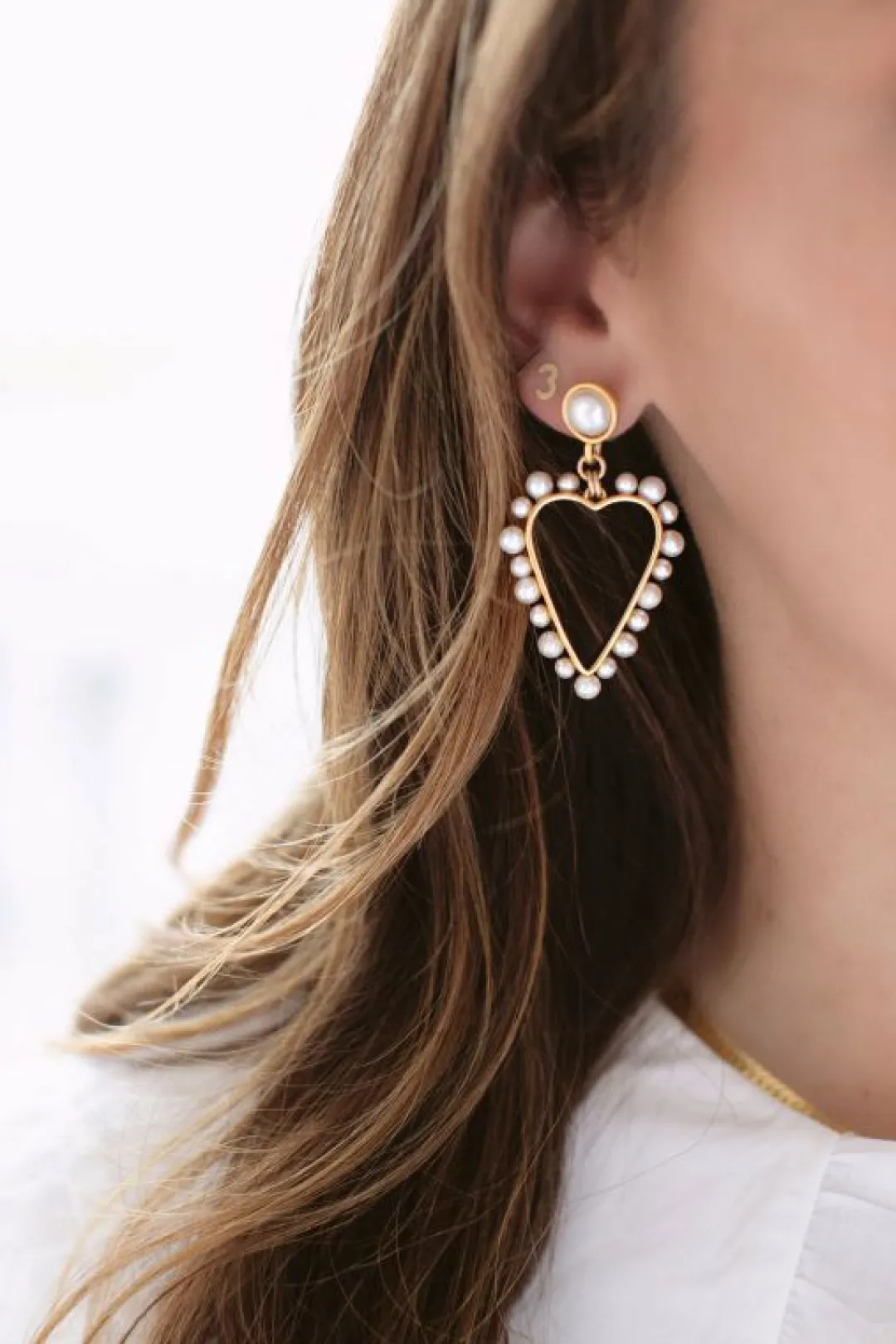Brinker & Eliza Pearla Earrings
