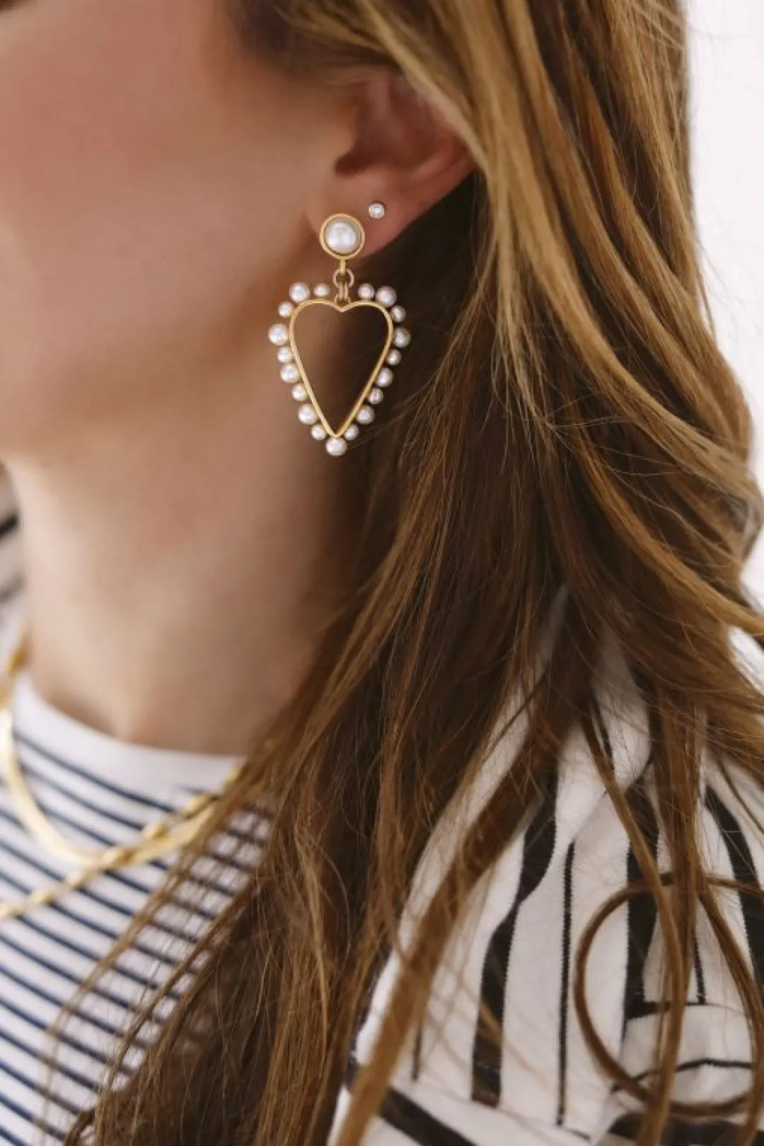 Brinker & Eliza Pearla Earrings