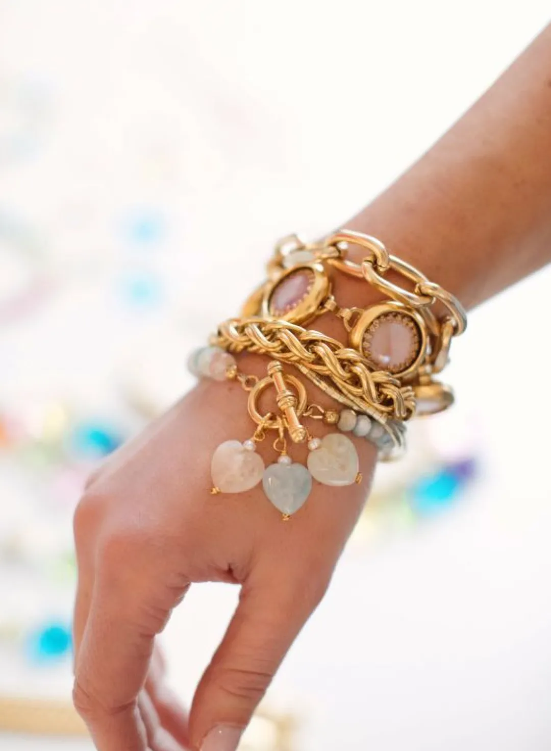 Brinker & Eliza Petal Bubble Bracelet