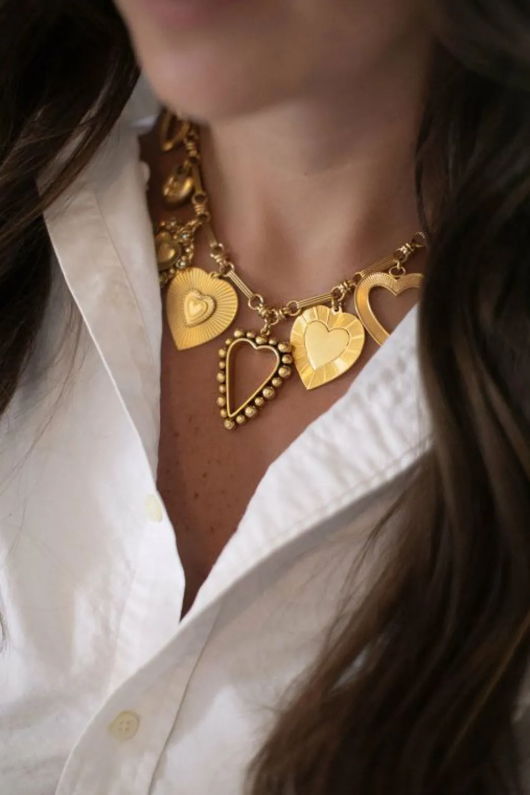 Brinker & Eliza Queen Of Hearts Necklace