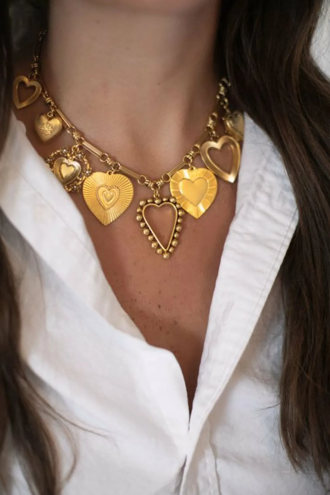 Brinker & Eliza Queen Of Hearts Necklace