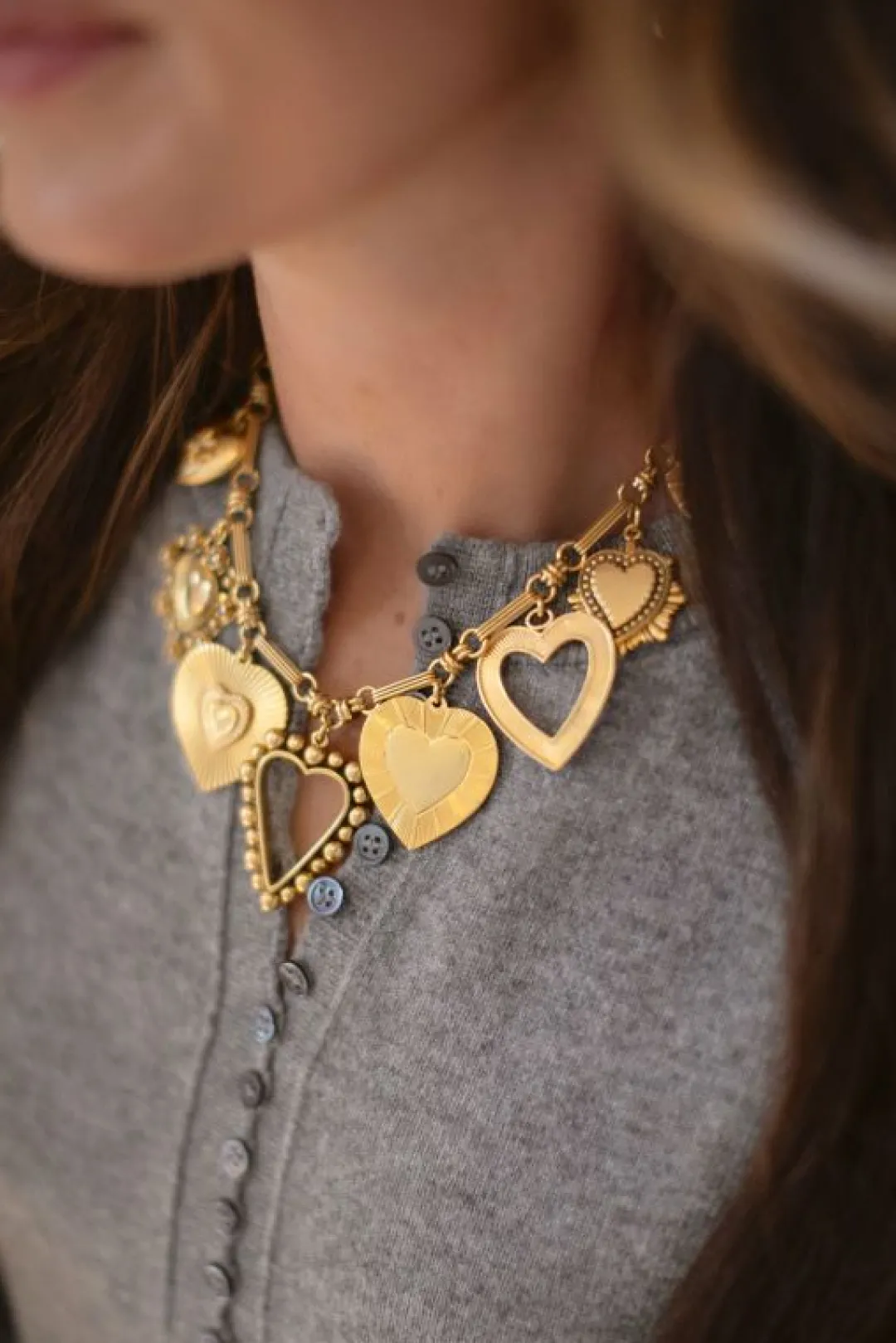 Brinker & Eliza Queen Of Hearts Necklace