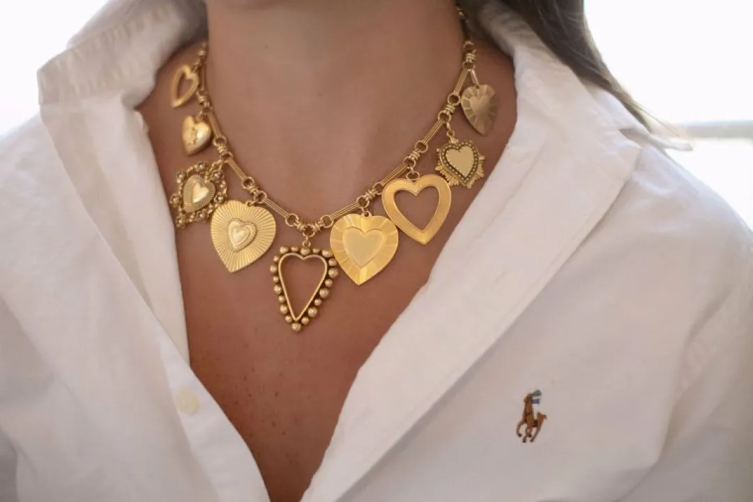 Brinker & Eliza Queen Of Hearts Necklace