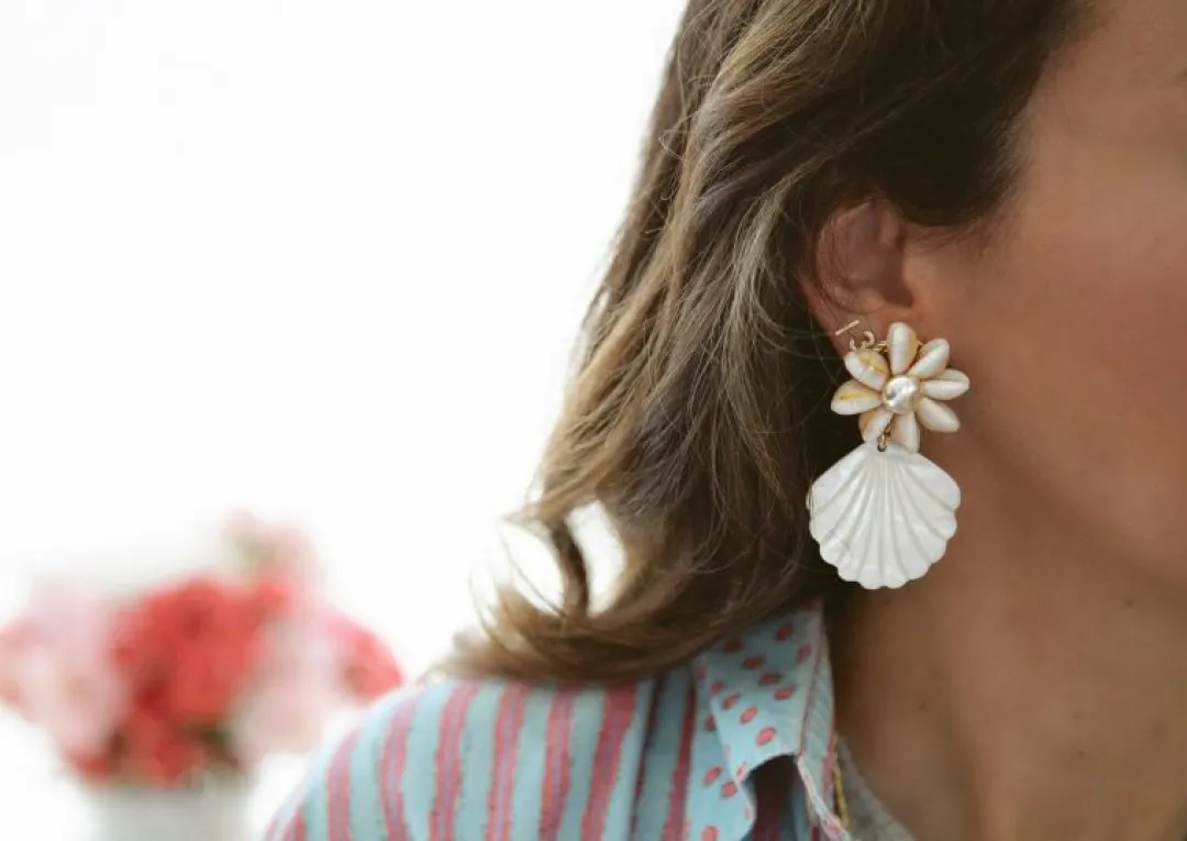 Brinker & Eliza Royal Palm Earrings