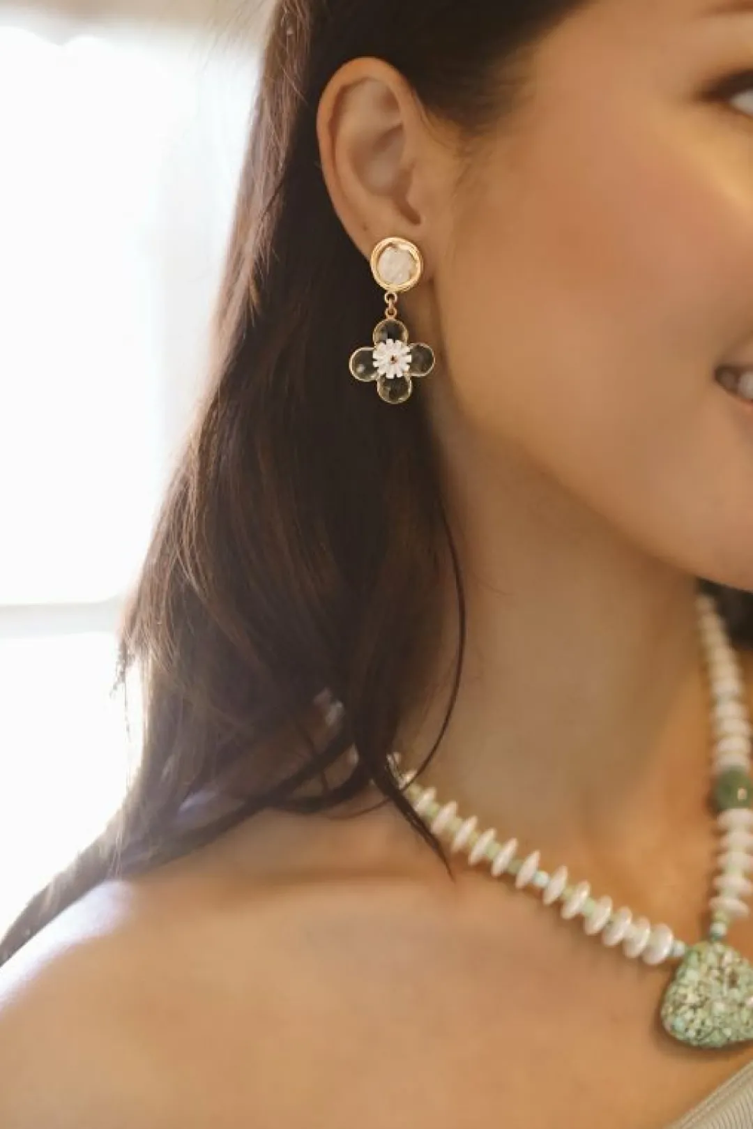 Brinker & Eliza Santorini Earrings