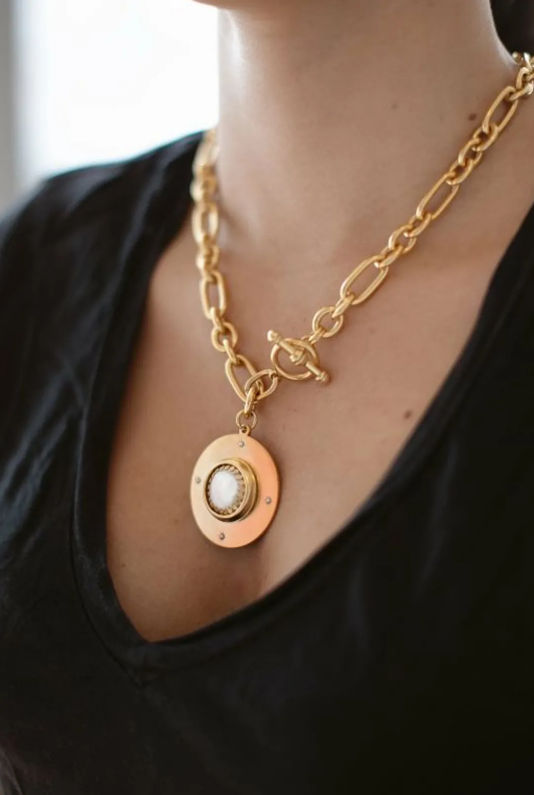 Brinker & Eliza Saturn Necklace