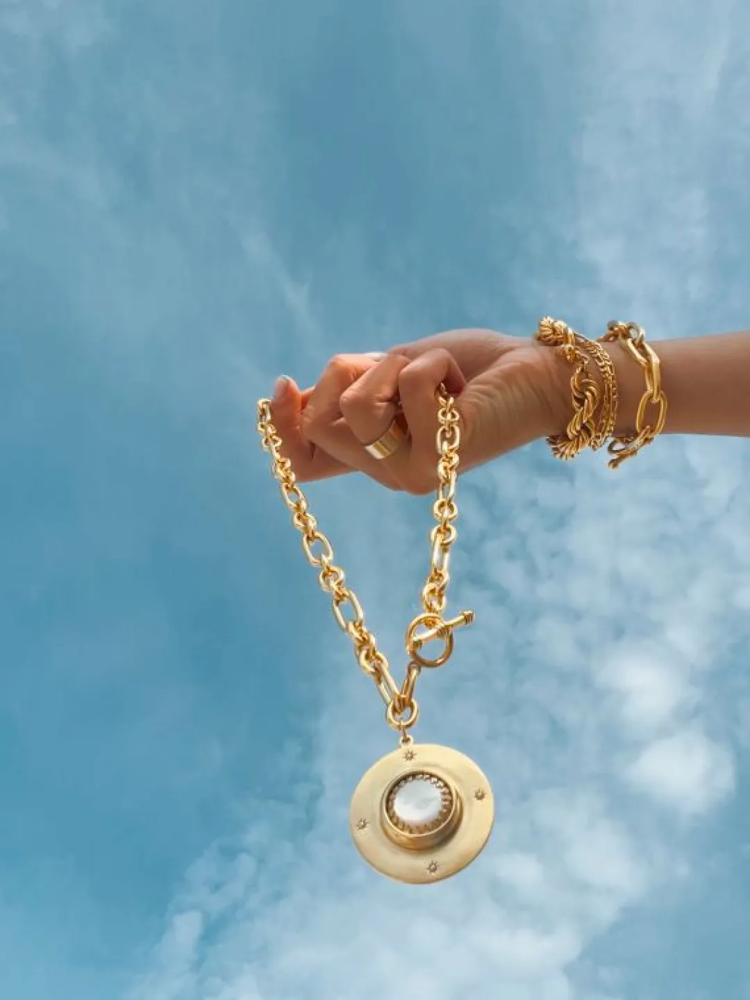 Brinker & Eliza Saturn Necklace