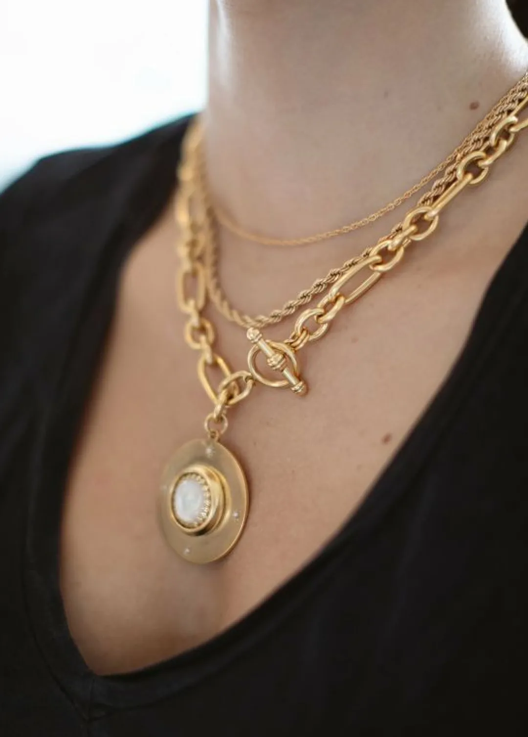 Brinker & Eliza Saturn Necklace
