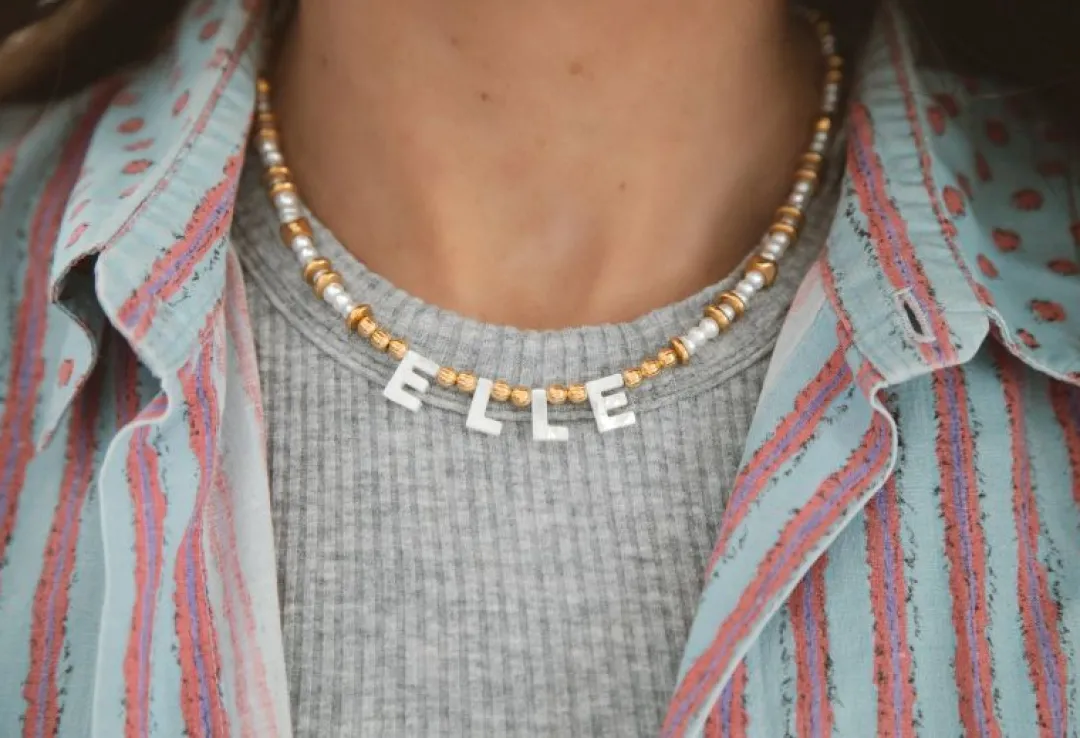Brinker & Eliza Say My Name Necklace