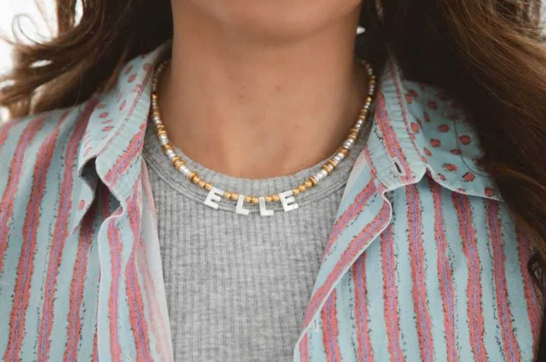 Brinker & Eliza Say My Name Necklace