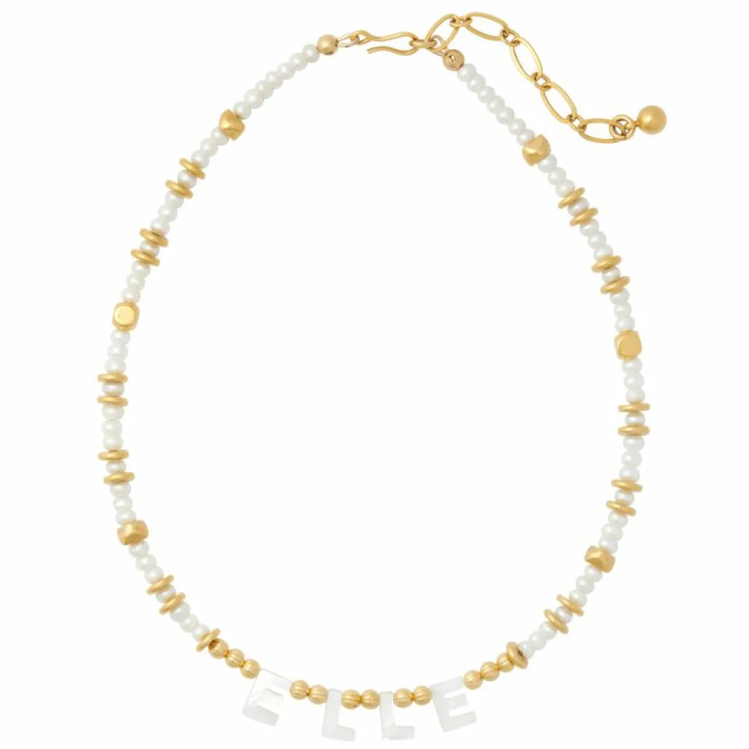 Brinker & Eliza Say My Name Necklace