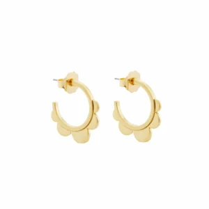 Brinker & Eliza Scallop Hoops