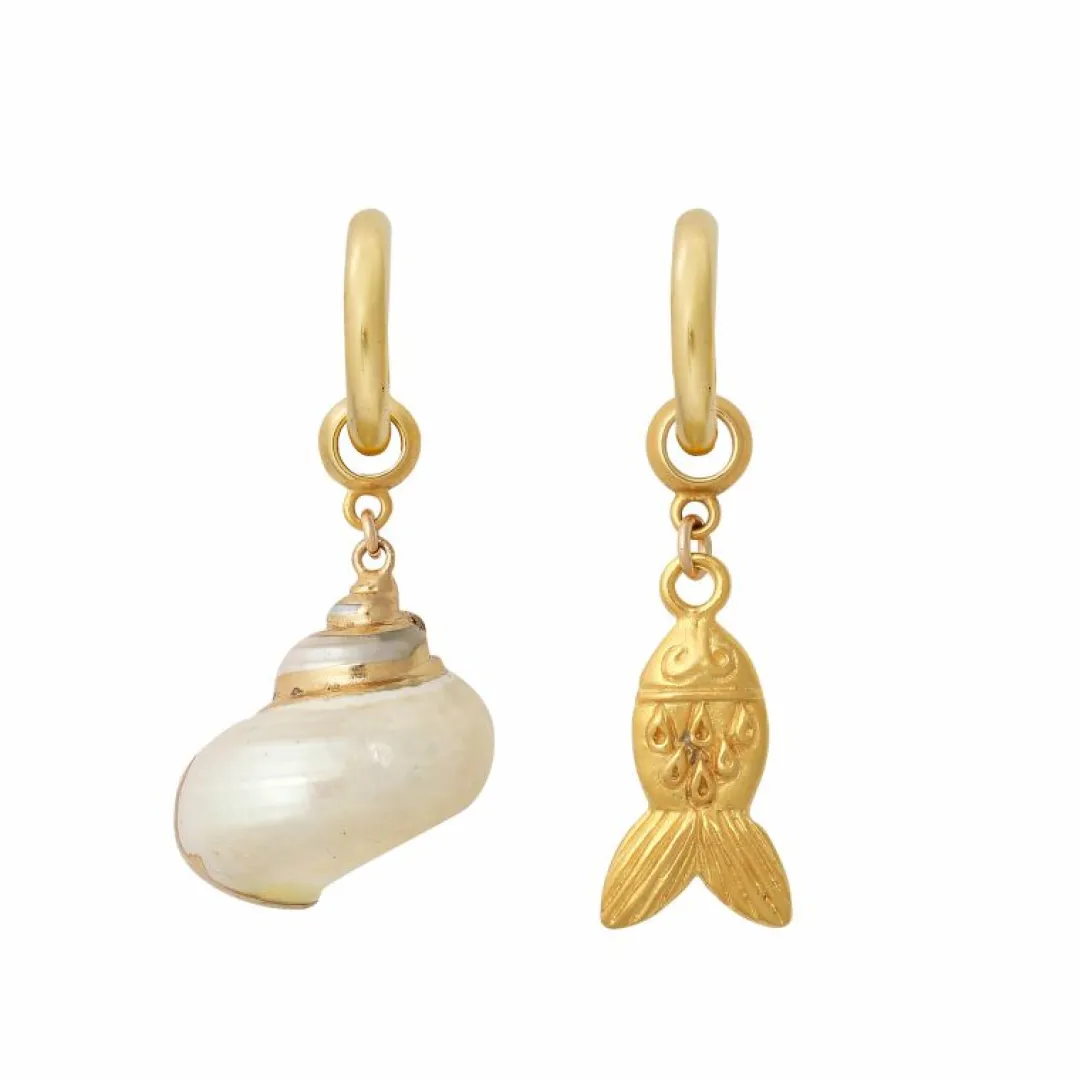 Brinker & Eliza Seashell Earring Charm