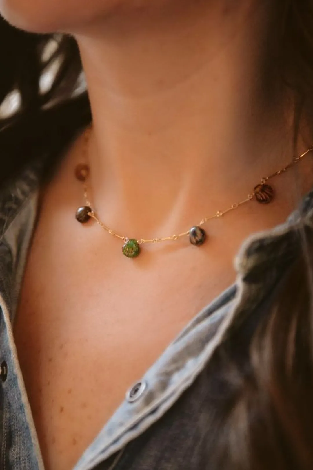 Brinker & Eliza Second Skin Necklace