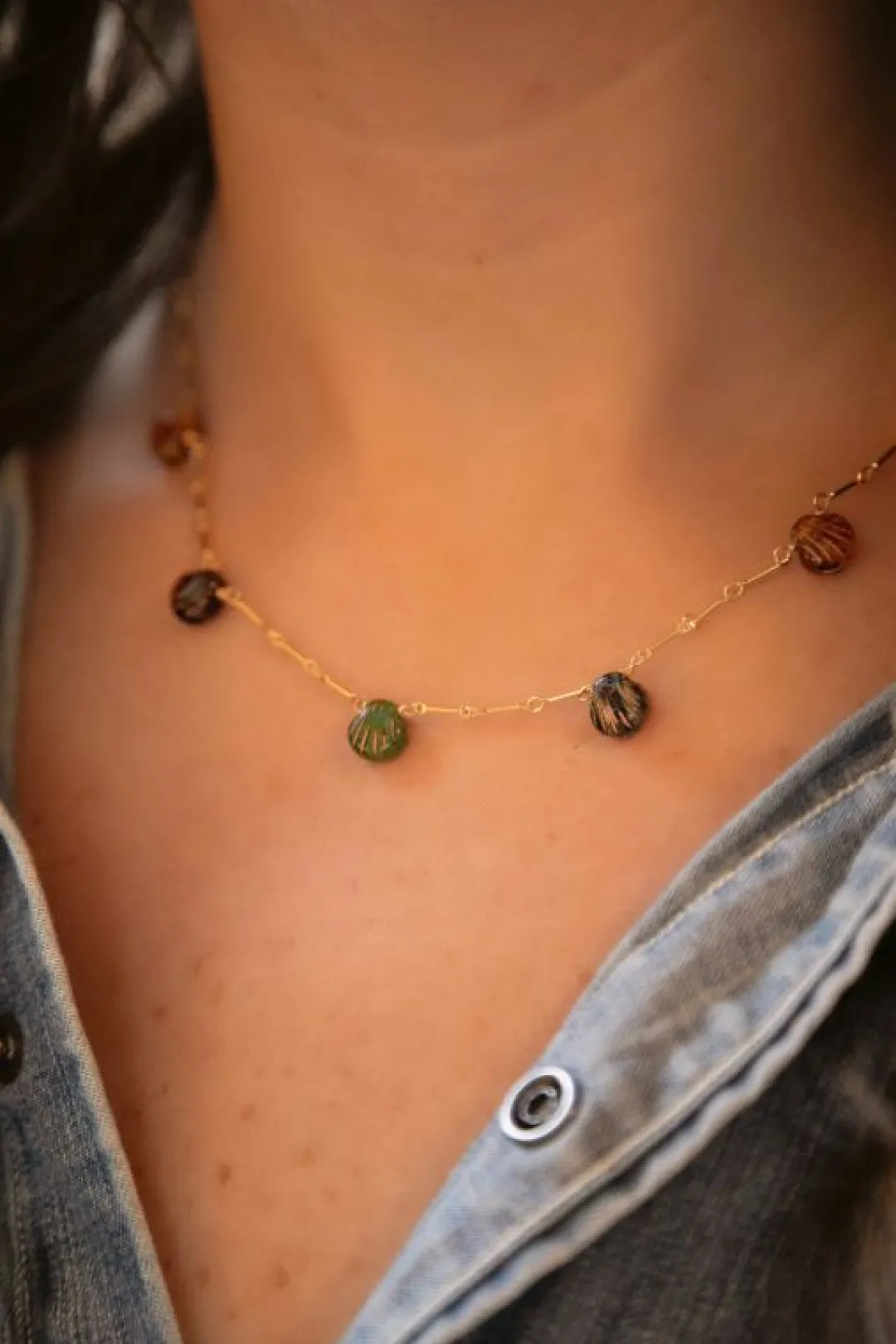 Brinker & Eliza Second Skin Necklace