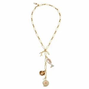 Brinker & Eliza Shell Beach Y-Necklace