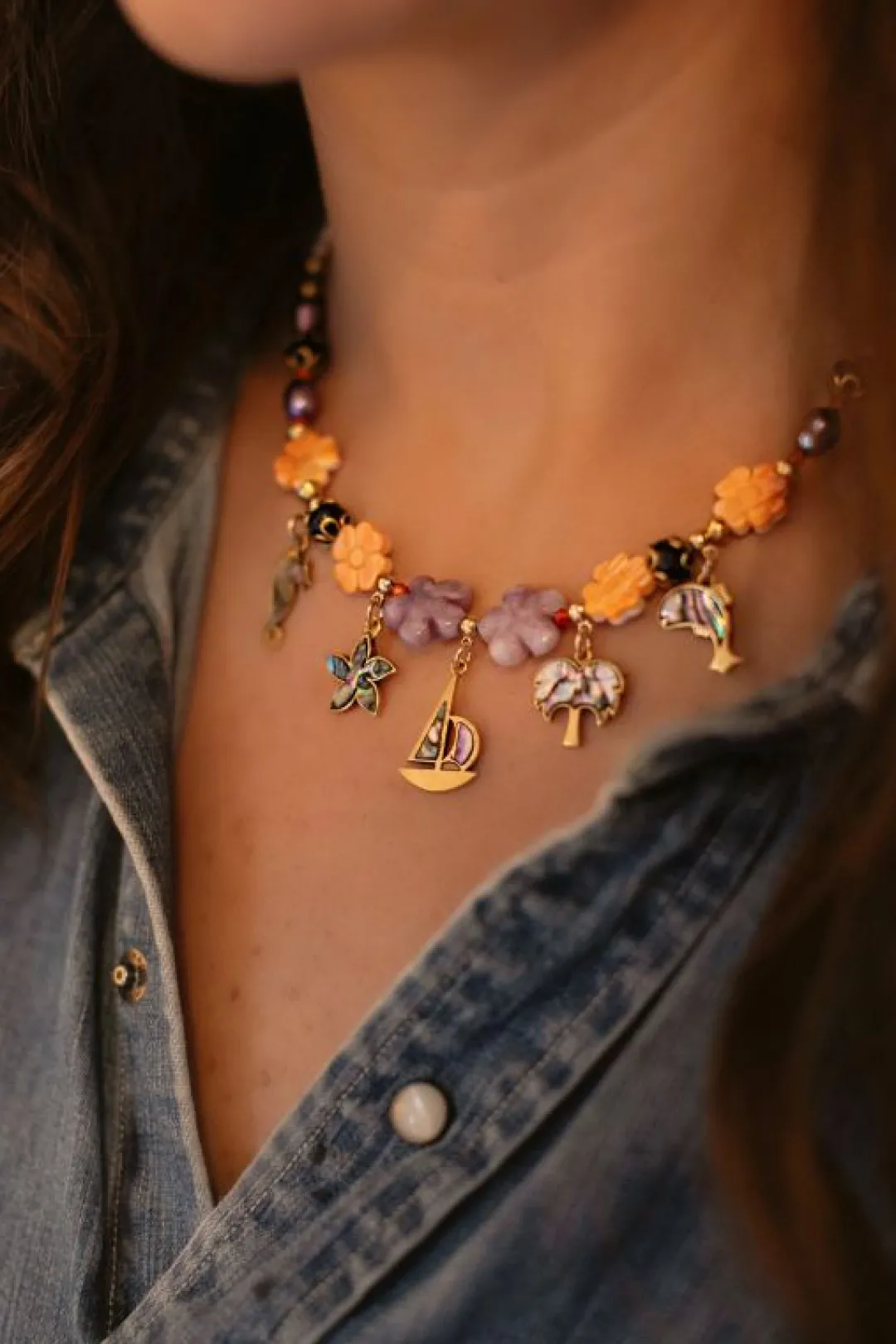 Brinker & Eliza Sugar High Necklace