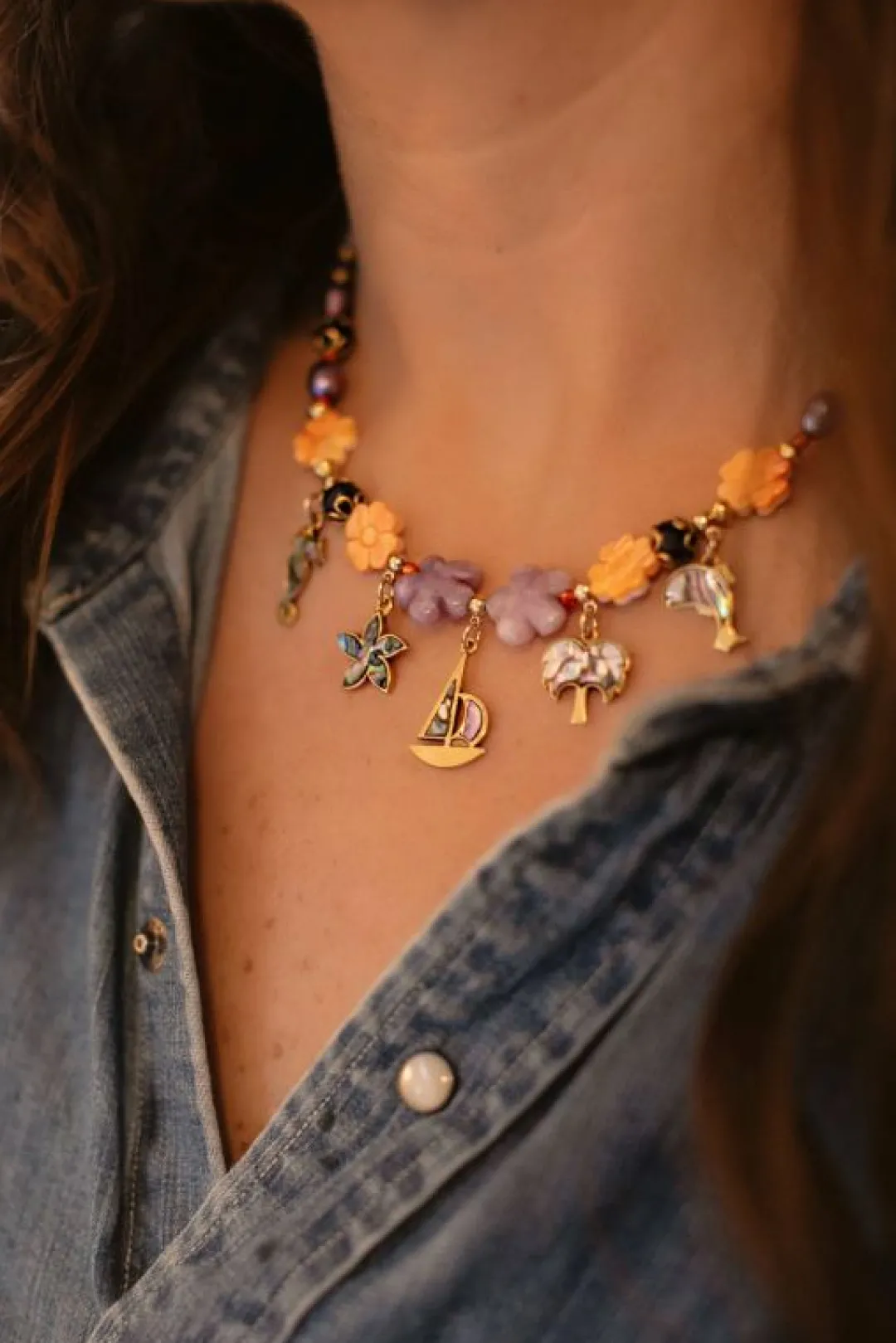 Brinker & Eliza Sugar High Necklace