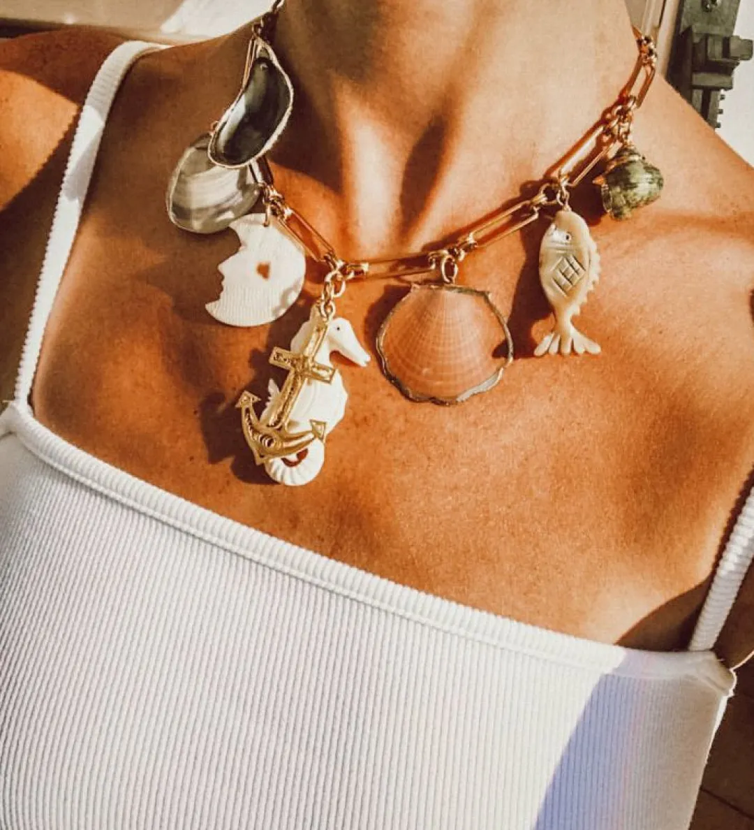 Brinker & Eliza Under The Sea Charm Necklace