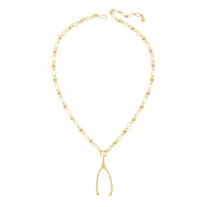 Brinker & Eliza Wishbone Necklace