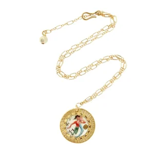 Brinker & Eliza Zodiac Intaglio Necklace