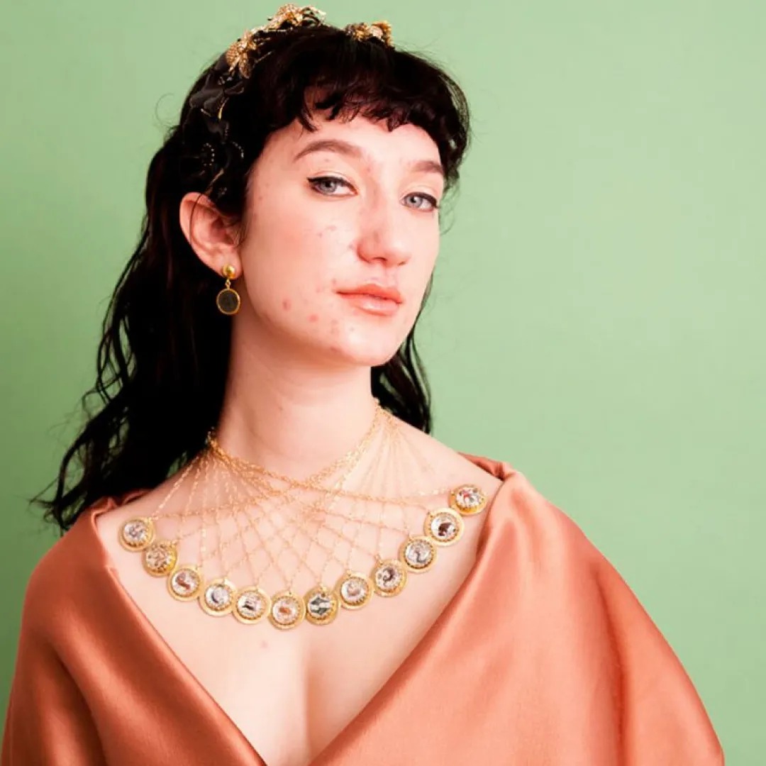 Brinker & Eliza Zodiac Intaglio Necklace
